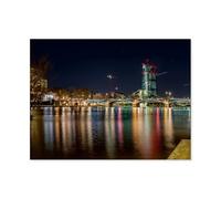 Jigsaw Puzzles 1000 Piece Challenge Toy for Adults，Frankfurt - View Over the River Main，Jigsaw Puzzles 1000 Pieces Educational Game Home Decoration（38x26cm）-AY31