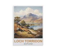 Jigsaw Puzzles 1000 Piece Challenge Toy for Adults，Loch Torridon Scotland，Jigsaw Puzzles 1000 Pieces Educational Game Home Decoration（75x50cm）-GS98