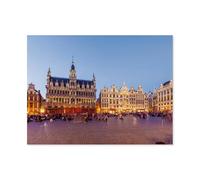 Jigsaw Puzzles 1000 Piece Challenge Toy for Adults，Maison du Roi on Grand Place in Brussels，Jigsaw Puzzles 1000 Pieces Educational Game Home Decoration（75x50cm）-AU51