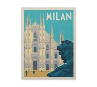 Jigsaw Puzzles 1000 Piece Challenge Toy for Adults，Milan, Italy，Jigsaw Puzzles 1000 Pieces Educational Game Home Decoration（75x50cm）-HP80