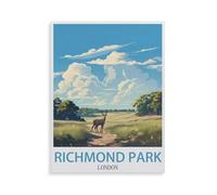 Jigsaw Puzzles 1000 Piece Challenge Toy for Adults，Richmond Park, London，Jigsaw Puzzles 1000 Pieces Educational Game Home Decoration（50x70cm）-GR78