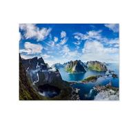 Jigsaw Puzzles 1000 Piece Challenge Toy for Adults，The Lofoten Islands, Norway，Jigsaw Puzzles 1000 Pieces Educational Game Home Decoration（50x70cm）-P59