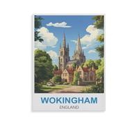 Jigsaw Puzzles 1000 Piece Challenge Toy for Adults，Wokingham Berkshire，Jigsaw Puzzles 1000 Pieces Educational Game Home Decoration（75x50cm）-GV98