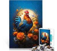 Jigsaw Puzzles 1000 Piece for Adults A Roosters Dream pädagogische Herausforderung Geeignet für die Schreibtischdekoration52x38cm