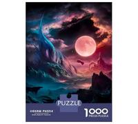 Jigsaw Puzzles 1000 Piece for Adults Alien Moonlight Realms Puzzle for Adults Family Games Enhance Memory Educational Challenge 70x50cm/1000pcs