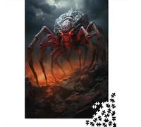 Jigsaw Puzzles 1000 Piece for Adults Alien Spider Monster Art Print Jigsaw for Adults Family Games But Fun And Humorous Birthday Present, Gifts, 70x50cm/1000pcs