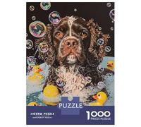 Jigsaw Puzzles 1000 Piece for Adults American Water Spaniel Dog Jigsaw for Adults Toy Wall Decor Home Decoration Challenging To Complete 70x50cm/1000pcs