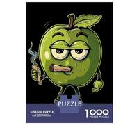 Jigsaw Puzzles 1000 Piece for Adults Apple Cannabis Jigsaw for Adults Toy Wall Decor Home Decoration Challenging To Complete 70x50cm/1000pcs