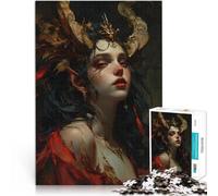 Jigsaw Puzzles 1000 Piece for Adults Autumn Demon Made of wood for and 14 years and over Family Games deal as gifts for the whole family 。size:50x75cm/19.68x29.52inch