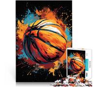 Jigsaw Puzzles 1000 Piece for Adults Basketball sport colorful Lernspiele eignet sich ideal als Geschenk für die ganze Familie75x50cm