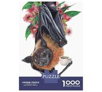 Jigsaw Puzzles 1000 Piece for Adults Batty Before Coffee Puzzle for Adults DIY Toys Staycation Kill Time Educational Challenge 38x26cm/1000pcs