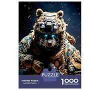 Jigsaw Puzzles 1000 Piece for Adults Bear Soldier Jigsaw for Adults Toy Wall Decor Home Decoration Challenging To Complete 52x38cm/1000pcs