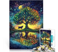 Jigsaw Puzzles 1000 Piece for Adults Beautiful Views Anspruchsvoll, aber lustig und humorvoll Eltern-Kind-Interaktion52x38cm