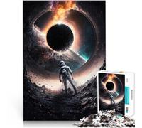 Jigsaw Puzzles 1000 Piece for Adults Black Hole v4 Anspruchsvolles Spiel und Familienspaß Geschenk zum Geburtstag52x38cm