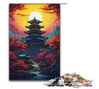 Jigsaw Puzzles 1000 Piece for Adults Bulguksa Temple South Korea Puzzle Hands-on Game Unique Home Decor And Gifts 1000 PCS(38x26cm)