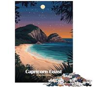 Jigsaw Puzzles 1000 Piece for Adults Capricorn Coast, Queensland Challenging To Complete Stress Reliever Educational Toy for And from 14 Years And over (38x52cm)