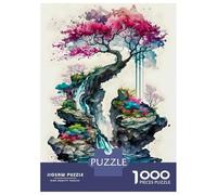 Jigsaw Puzzles 1000 Piece for Adults Cherry Blsoom 9 Adult Puzzles Relaxing Games Analysis And Logic Great Gift for Gaming 38x26cm/1000pcs