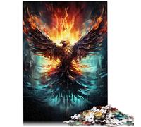 Jigsaw Puzzles 1000 Piece for Adults Color painting phoenix Puzzle Hands-on Game 26x38cm gifts for friends and family for teenager 14+