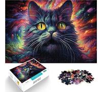 Jigsaw Puzzles 1000 Piece for Adults colorful cat Jigsaw for Gifts 26x38cm gifts for friends and family for teenager Age 14 Years Up