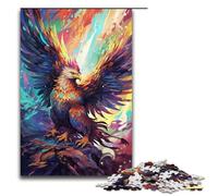 Jigsaw Puzzles 1000 Piece for Adults Colorful Condor Warrior Puzzle Hands-on Game Unique Home Decor And Gifts 1000 PCS(75x50cm)
