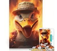 Jigsaw Puzzles 1000 Piece for Adults Comedy in Duck Form, Fun Games, Analysis And Logic, Suitable for Desktop Decoration 38x52cm