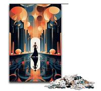 Jigsaw Puzzles 1000 Piece for Adults Contemporary Dance Art Puzzle Hands on Game Unique Home Decor And Gifts 1000 PCS(75x50cm)