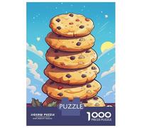 Jigsaw Puzzles 1000 Piece for Adults Cookies Christmas Vibes Jigsaw for Adults Hands-on Game Wall Decoration Great Gift for Gaming 70x50cm/1000pcs
