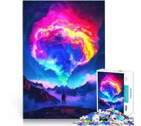 Jigsaw Puzzles 1000 Piece for Adults Cosmic Cloud Dekomprimierendes intellektuelles Lernspielzeug Perfekte Dekoration52x38cm