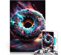 Jigsaw Puzzles 1000 Piece for Adults Cosmic Donut Trainieren Sie Ihr Gehirn und Ihre Hände Wanddekoration38x26cm