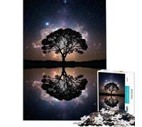 Jigsaw Puzzles 1000 Piece for Adults Cosmic Landscape Nature Help The Brain Exercise Improve Memory Educational Game for Age 14+ Game (38x52cm)