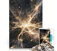 Jigsaw Puzzles 1000 Piece for Adults Cosmic Web Abstract Art, Practical Game, For Family Fun, Unique Gifts for Birthday And Christmas 50x75cm