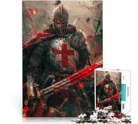 Jigsaw Puzzles 1000 Piece for Adults Crusade Conquest Lernspiele Heimdekoration Einzigartige Wohndekoration und Geschenke52x38cm
