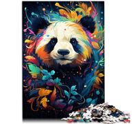 Jigsaw Puzzles 1000 Piece for Adults cute little panda Educational Puzzle 38x52cm is ideal as gifts for the whole family