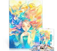 Jigsaw Puzzles 1000 Piece for Adults Daughter of the Sea Handgeschwindigkeitswettbewerb Wohnkunstdekor52x38cm