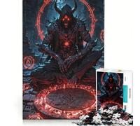 Jigsaw Puzzles 1000 Piece for Adults Demonic Ritual of The Chained One, Hands-on Game, Fun Activities at Home, Beautiful Design Game 38x52cm