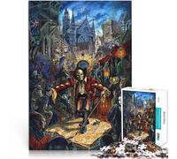 Jigsaw Puzzles 1000 Piece for Adults Devil's Party Familienspiel zum Stressabbau, schwierige Herausforderung Eltern-Kind-Interaktion52x38cm