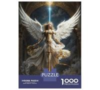 Jigsaw Puzzles 1000 Piece for Adults Divine Archangel Jigsaw for Adults Toy Wall Decor Home Decoration Challenging To Complete 38x26cm/1000pcs