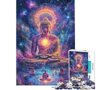 Jigsaw Puzzles 1000 Piece for Adults Divine Enlightenment 1000 Jigsaw Puzzle Toy Wall Decor Birthday Gifts for The Whole Family (Size 38x26cm)