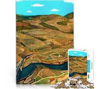 Jigsaw Puzzles 1000 Piece for Adults Douro Help the brain exercise addictive toys to cultivate patience gifts for friends and family 26x38cm
