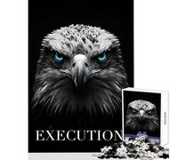 Jigsaw Puzzles 1000 Piece for Adults Eagle Execution Jigsaw Puzzles for Adults Family Activities Every Piece Is Unique - Beautiful Design Game (50x75cm)
