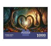 Jigsaw Puzzles 1000 Piece for Adults Enchanted Forest Pathway-2 Jigsaw for Adults Toy Wall Decor Home Decoration Challenging To Complete 70x50cm/1000pcs