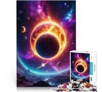 Jigsaw Puzzles 1000 Piece for Adults Exploding Galaxies Spiele Spielzeug Geschenk Wunschliste mit dem Weihnachtsmann38x26cm