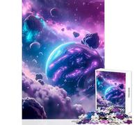 Jigsaw Puzzles 1000 Piece for Adults Explosive Exoplanet Educational Toy Gift For Birthdays Relaxing Games Every Piece Is Unique - Size 38x52cm