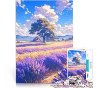 Jigsaw Puzzles 1000 Piece for Adults Fields full of tulips Cartoon Jigsaw Puzzle 26x38cm Challenging Game and Family Play