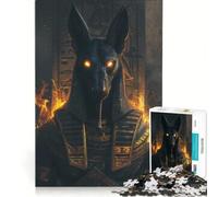 Jigsaw Puzzles 1000 Piece for Adults Fire Anu od Egypt, Impossible Game, Parent-child Interaction, Wishlist with Santa Claus 38x26cm