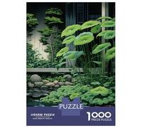 Jigsaw Puzzles 1000 Piece for Adults Floral Japanese Painting Adult Puzzles Relaxing Games Analysis And Logic Great Gift for Gaming 52x38cm/1000pcs