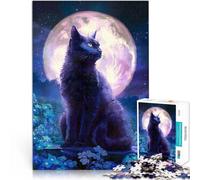 Jigsaw Puzzles 1000 Piece for Adults Forget Me Not Herausforderndes Spielspielzeug mit passendem Poster und Quizblatt38x26cm