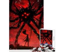 Jigsaw Puzzles 1000 Piece for Adults Four Eye Demon Spider Educational Toy Gift Birthday Relax Games Artists' Collection, Fine Arts Size 38x26cm