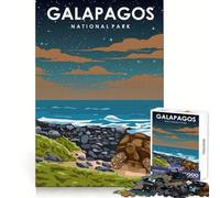 Jigsaw Puzzles 1000 Piece for Adults Galapagos at Night Clean Edge Game Mind Skill Fun Idle Play Game Birthday Fun Gift (50x75cm)