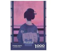 Jigsaw Puzzles 1000 Piece for Adults Geisha Retro Jigsaw for Adults Toy Wall Decor Home Decoration Challenging To Complete 38x26cm/1000pcs